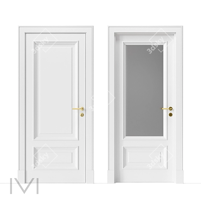 VIVOMOBILI Vienna Series Interior Doors 3D model image 1
