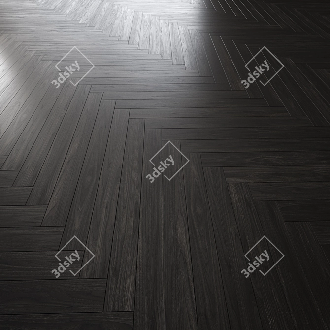 Oak Floor Texture Pack 024 3D model image 6