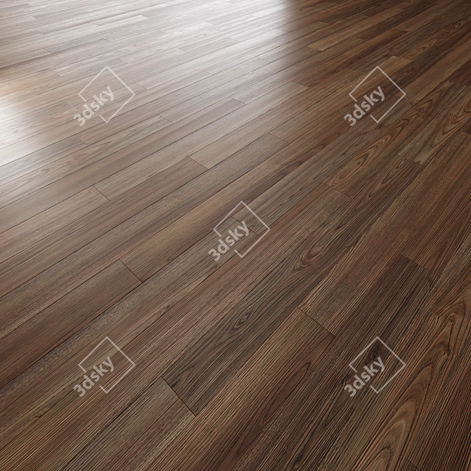 Oak Parquet Pack | 4 Layouts 3D model image 4