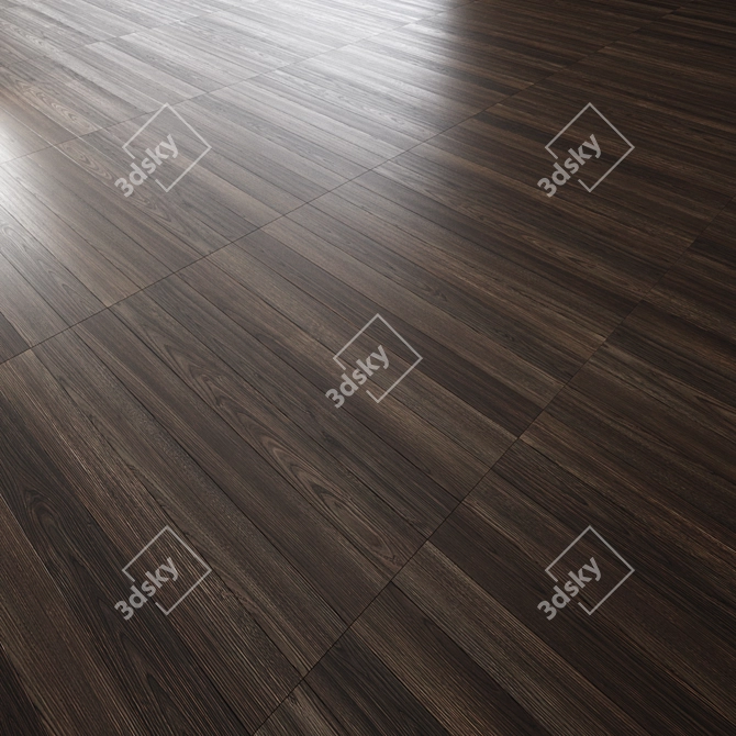 Oak Parquet Pack | 4 Layouts 3D model image 5