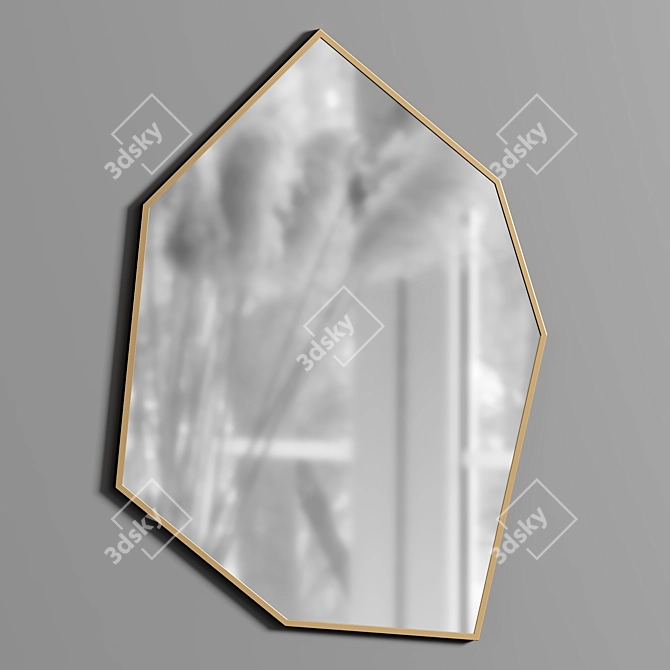 Modern Mirrors Collection: Bozeman, Annalise, Devika 3D model image 2