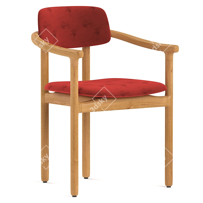 Sleek Nigiri Chair Design 3D model image 3