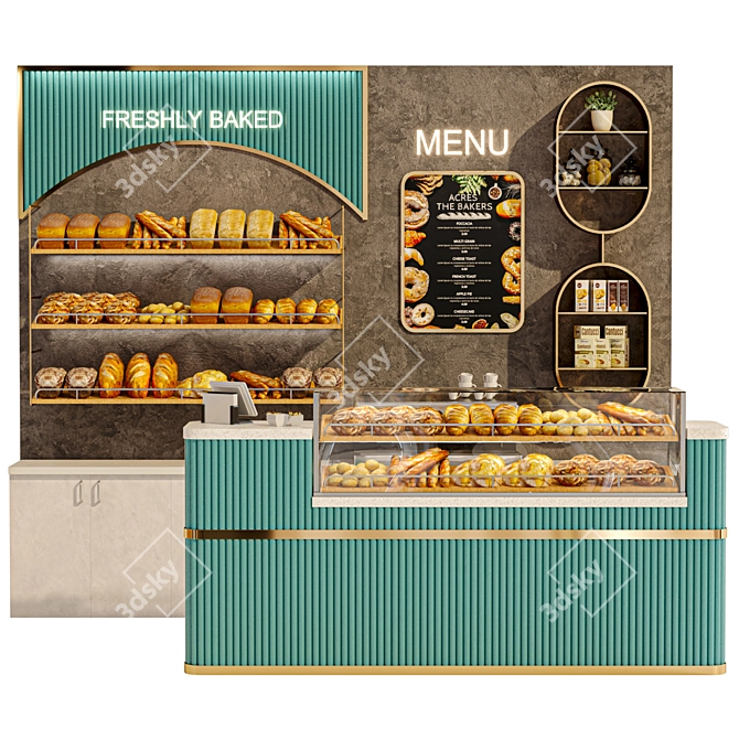 Bakery 3D Models Collection Supply 3D model image 1