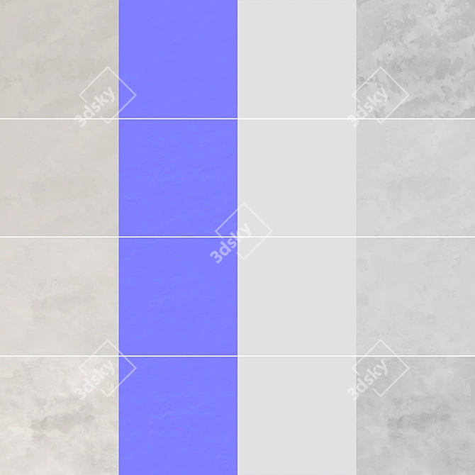 Luxury Decorative Plaster Materials 3D model image 5