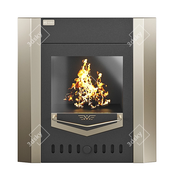 Traditional Russian Bath Stove	product 3D model image 1