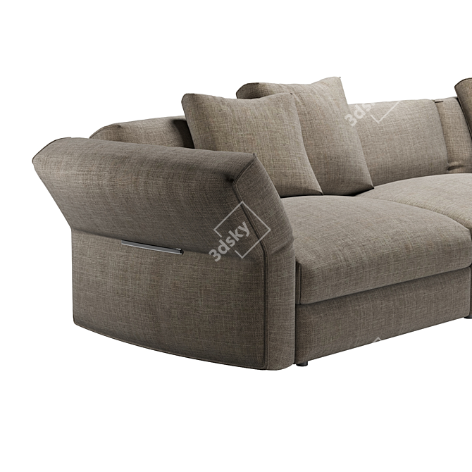 Unico Lifestyle Golfstream Corner Sofa 3D model image 2