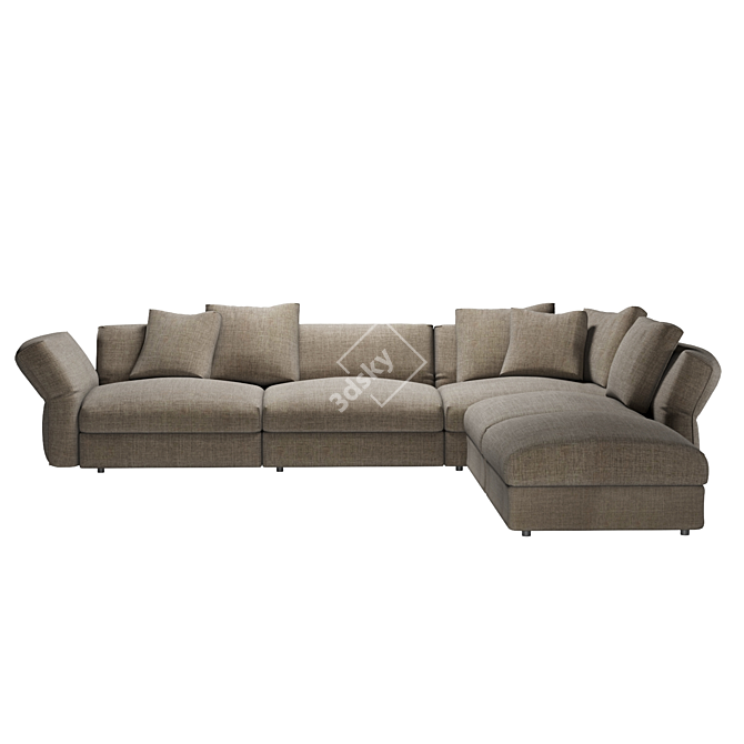 Unico Lifestyle Golfstream Corner Sofa 3D model image 3