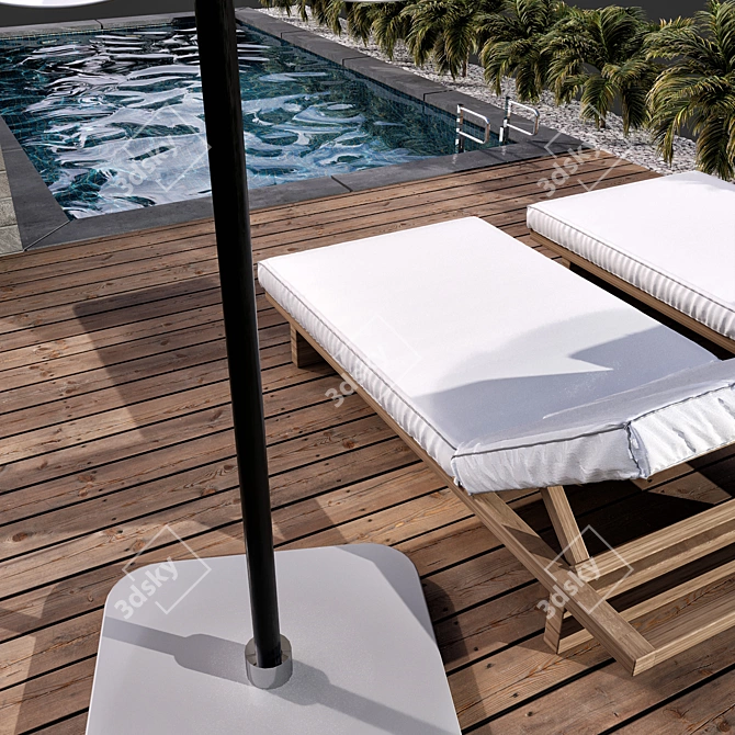 Crystal Clear Pool No86 3D model image 2