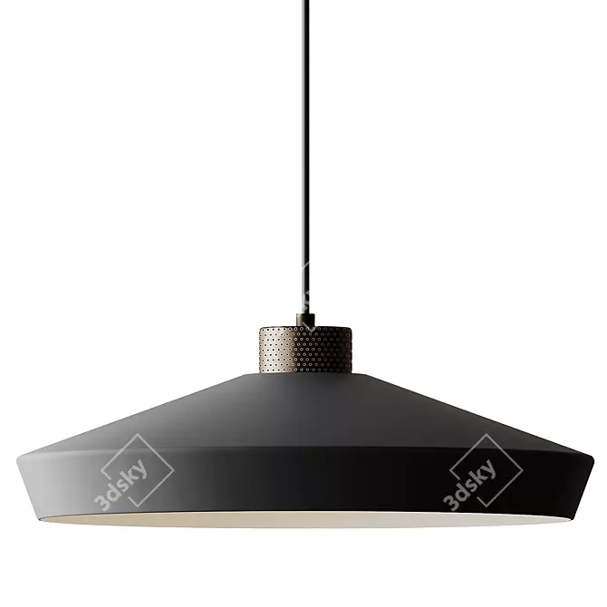 Modern Edge Pendant Lamp - Large 3D model image 3