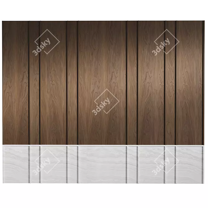 Decorative Wall Panels 3D model image 1