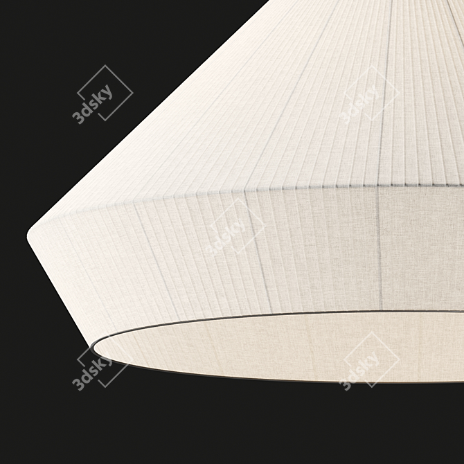 Bover Fabric Pendant Lights Set 3D model image 3