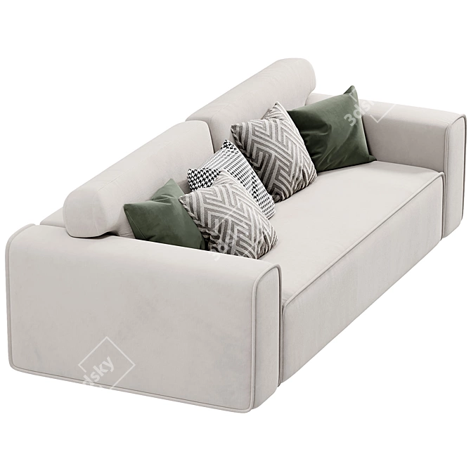 Modern Viena Sofa 2017 Edition 3D model image 4