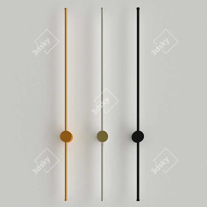 Elegant KEMMA Collection Pendant Lighting 3D model image 3