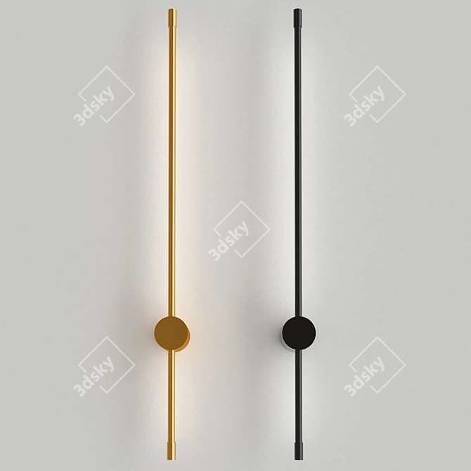 Elegant KEMMA Collection Pendant Lighting 3D model image 4