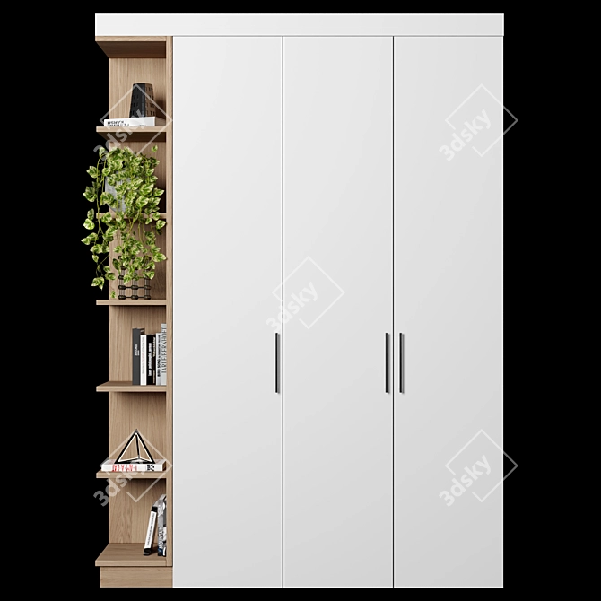 Modular Storage Rack 072 3D model image 1