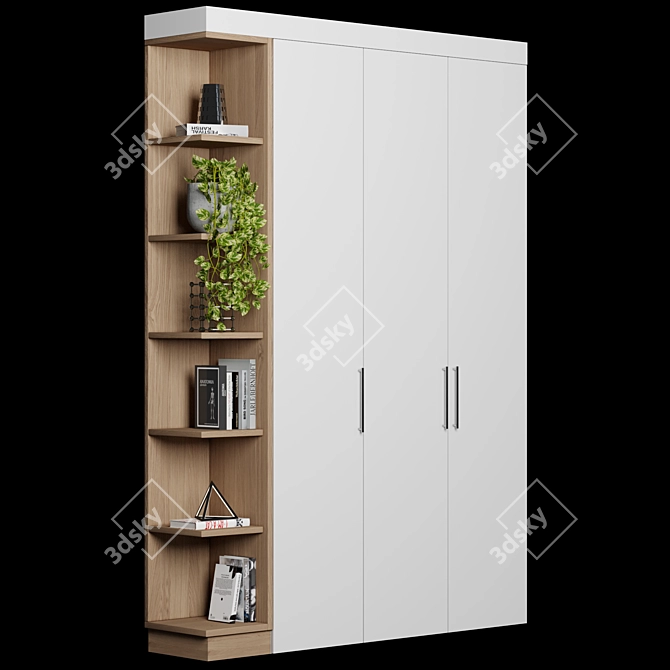 Modular Storage Rack 072 3D model image 2