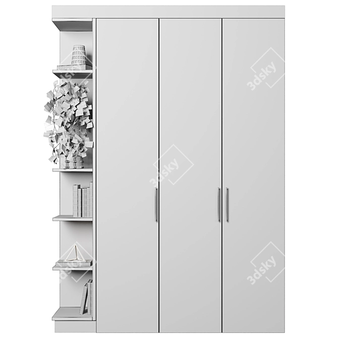 Modular Storage Rack 072 3D model image 3