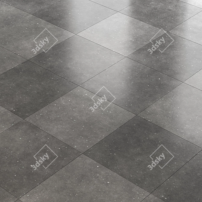 Seamless 4K Porcelain Floor Textures 3D model image 4