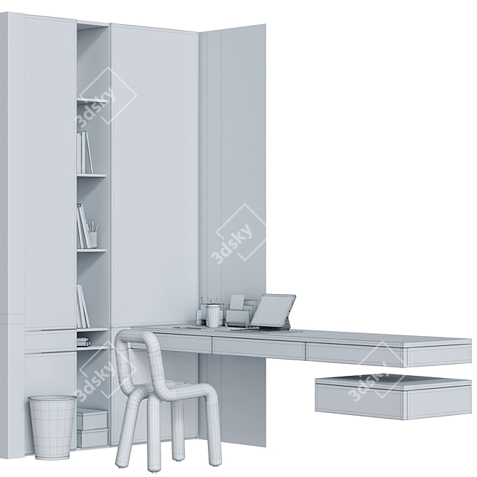 Modern Furniture Set-005 3D model image 4