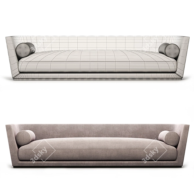Modern Comfort Noonu Sofa Design 3D model image 3