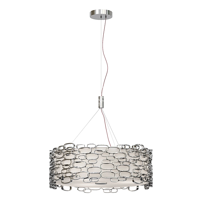 Modern Elegance Pendant Light 3D model image 1