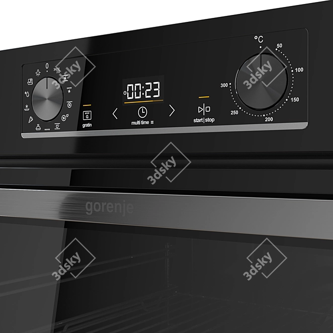 Gorenje BOS6737E06B Built-In Oven Model 3D model image 4