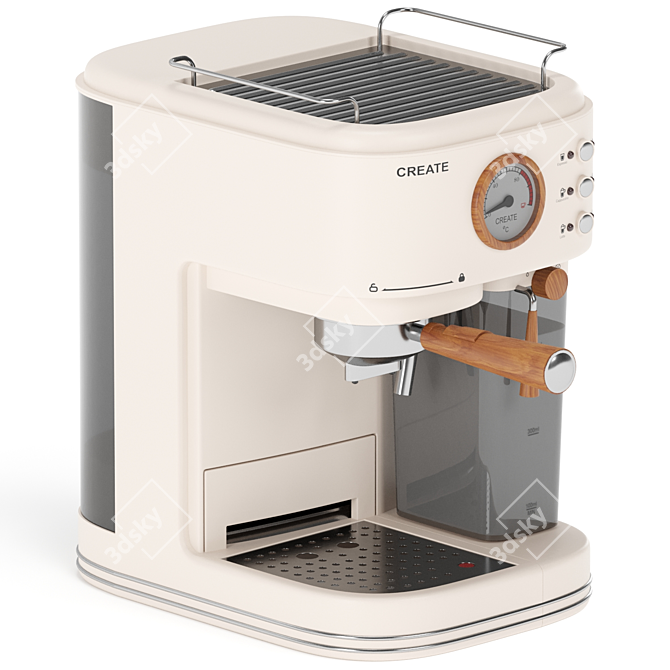 Thera Matt Pro Espresso Machine 3D model image 4