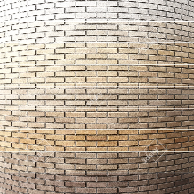 Seamless Brick Texture Pack 3D model image 2