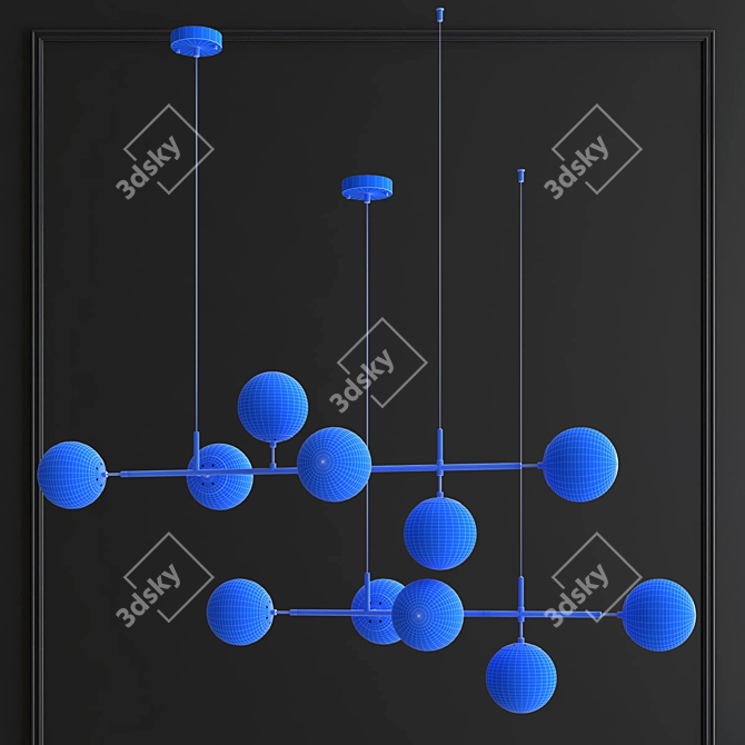 Artisanal Design Lamps: EDMUND 3D model image 3