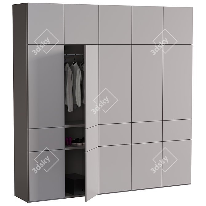  Modern Furniture Set Composition 21 3D model image 2