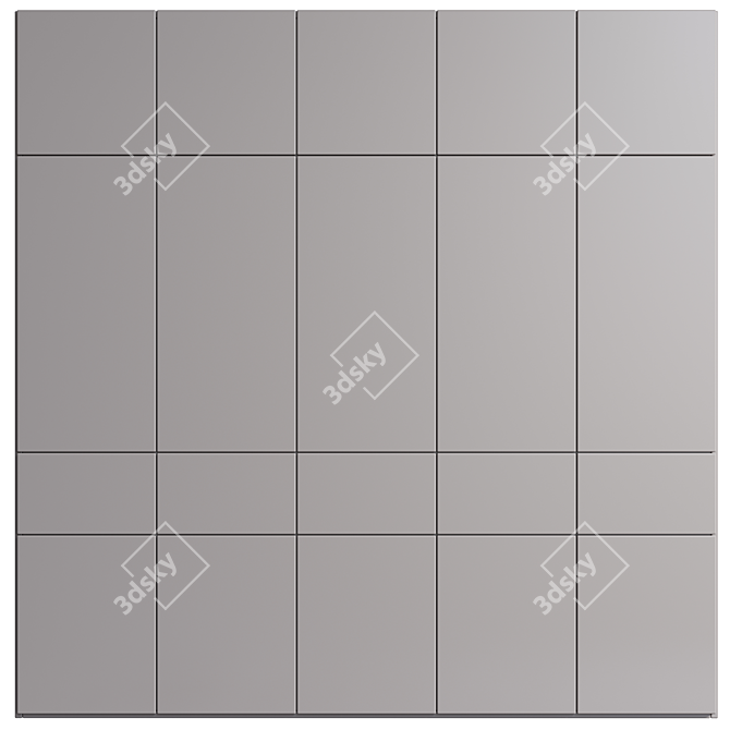  Modern Furniture Set Composition 21 3D model image 4