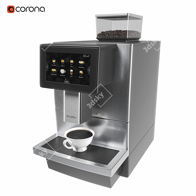 Professional Coffee Machine Dr. Coffee 3D model image 1