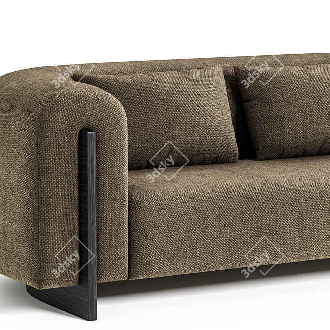 Designer Minuit Sofa Modern Style 3D model image 2
