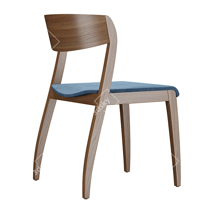 Sophisticated Frida Chair Design 3D model image 2