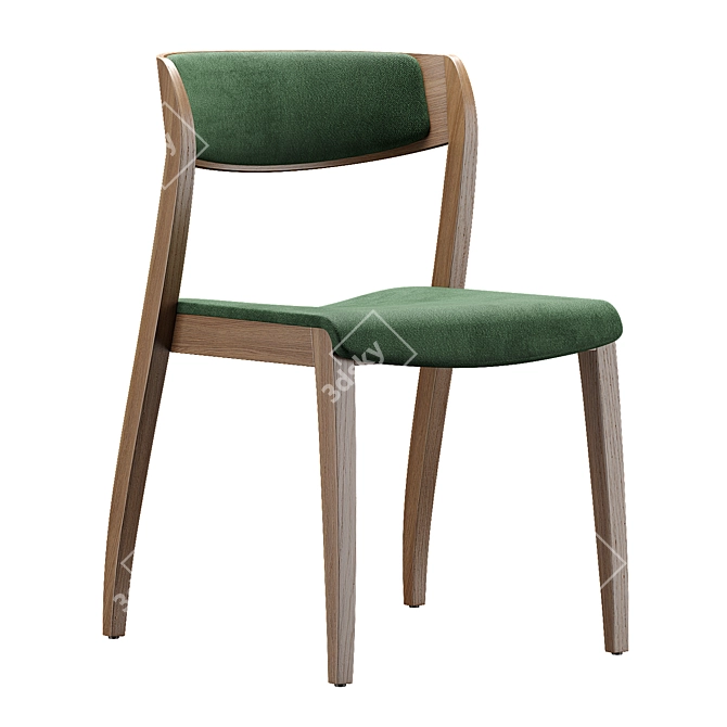 Sophisticated Frida Chair Design 3D model image 4