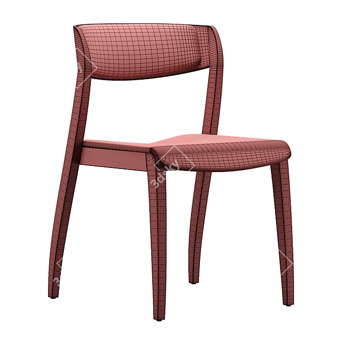 Sophisticated Frida Chair Design 3D model image 5