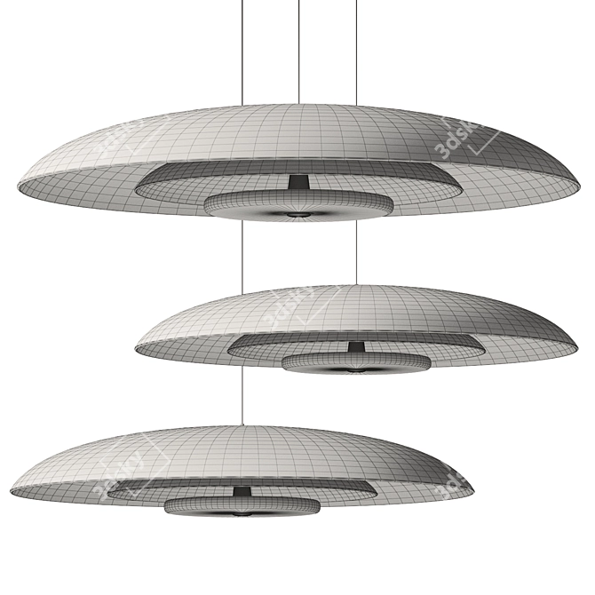 Soktas Coral Duo Dome Sculpture 3D model image 2