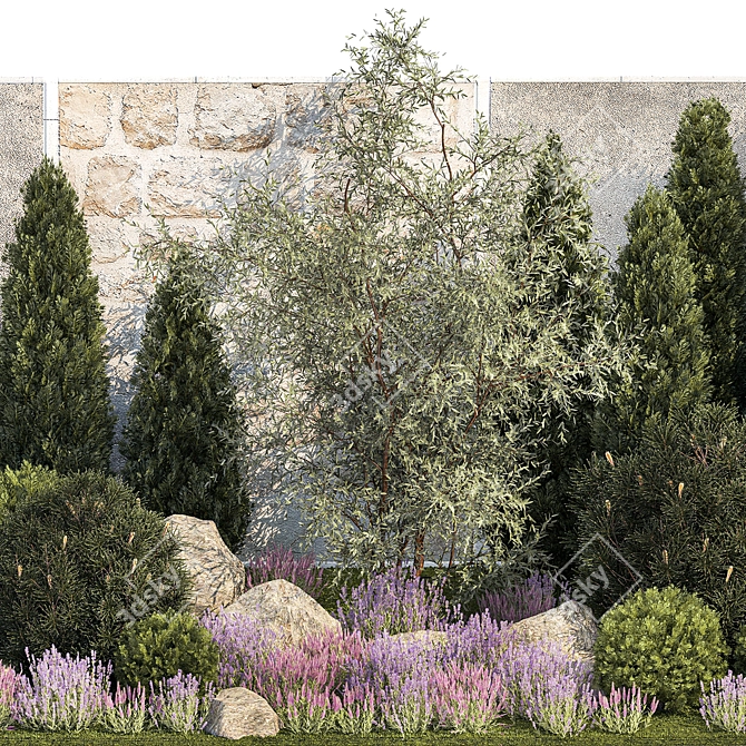 Alpine Garden Collection Kit 3D model image 2