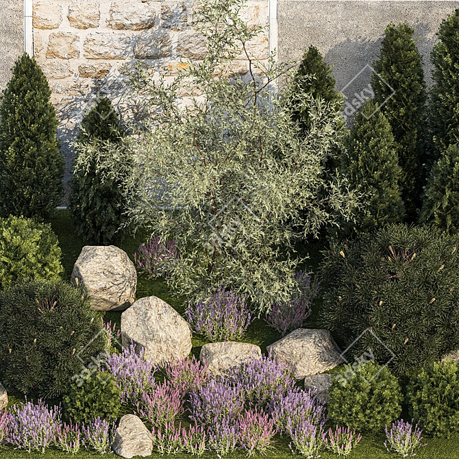 Alpine Garden Collection Kit 3D model image 5