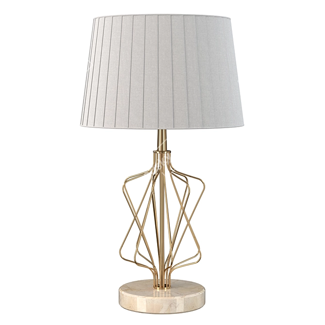Modern Table Lamp Arte Lamp Fire 3D model image 1
