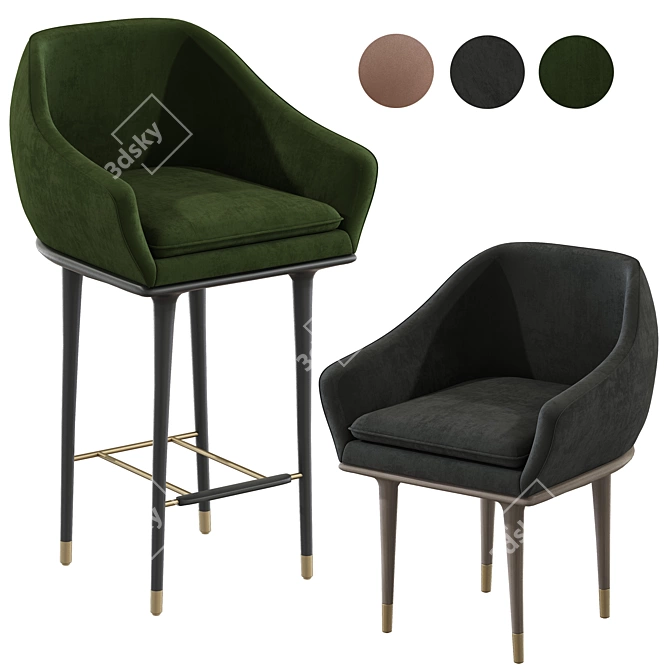 Celestial Seating Marvel 3D model image 1