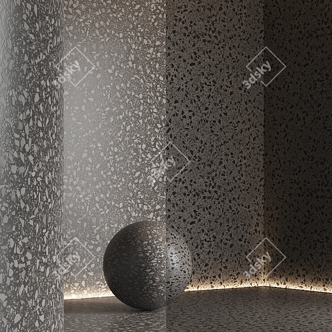 Terrazzo Seamless Marble Texture 11 3D model image 5