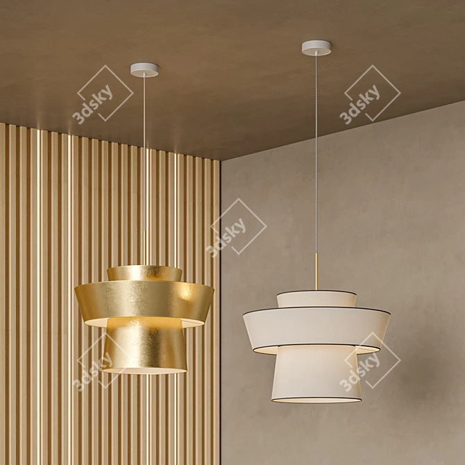 Contemporary Pendant Lamp Lighting 3D model image 2