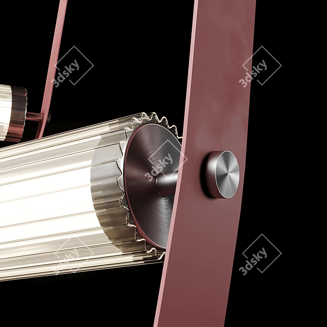 Modern Wireline Belt Lighting 3D model image 4