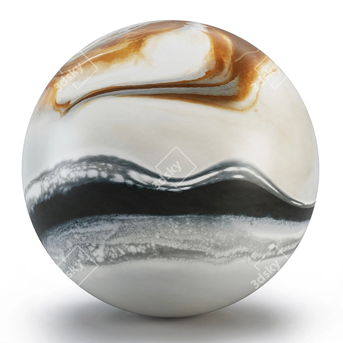 Marble Texture Collection Set 3D model image 4