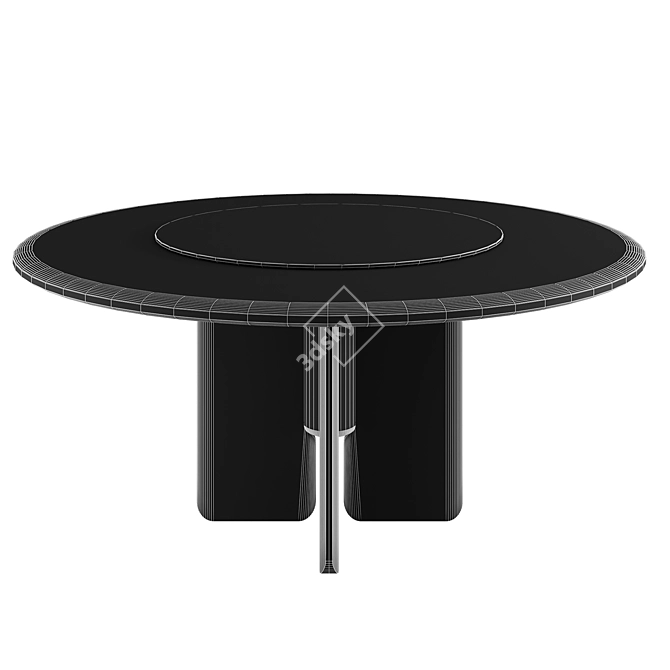 High-Quality Faifo Dining Table 3D model image 6