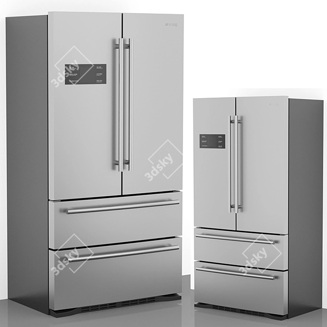 High-Quality SMEG Kitchen Appliances 3D model image 4