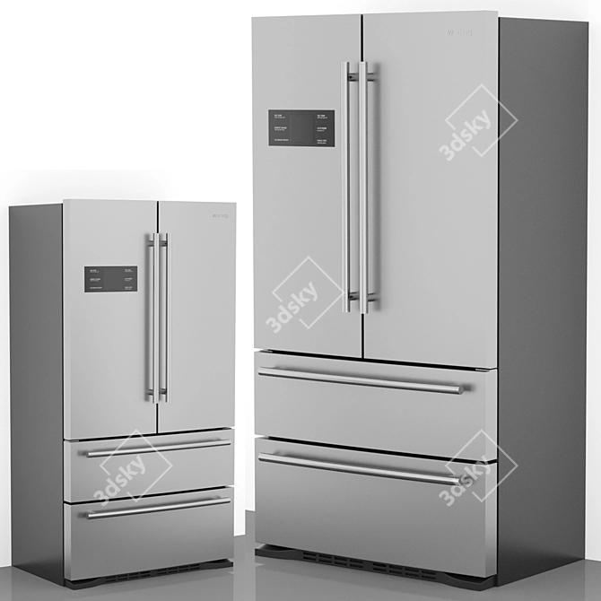 High-Quality SMEG Kitchen Appliances 3D model image 7