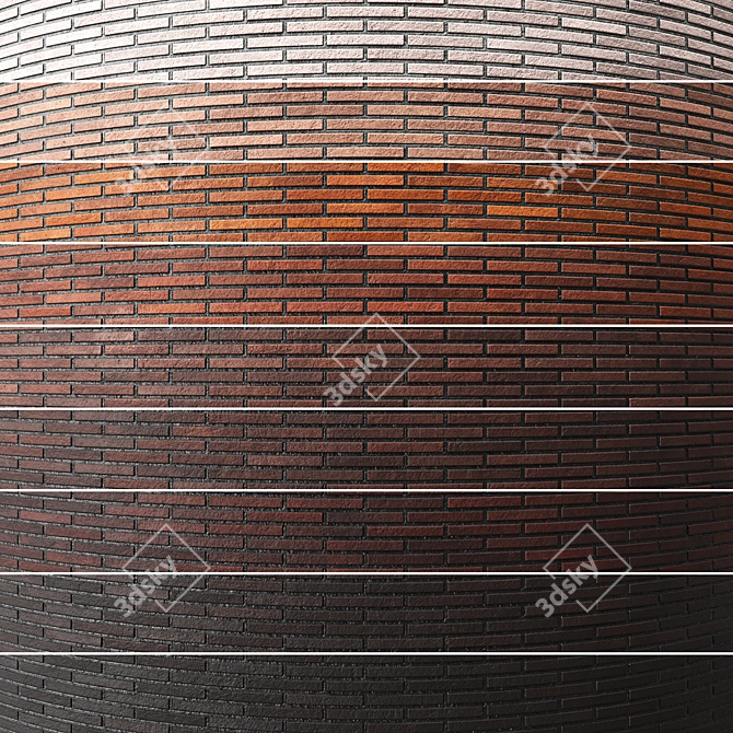 Seamless Brick Texture Pack 3D model image 2