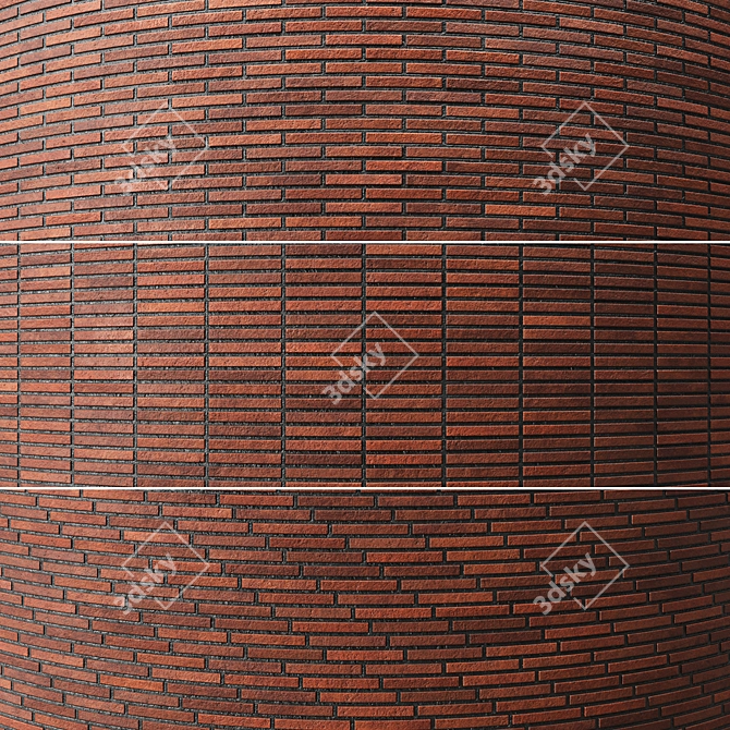 Seamless Brick Texture Pack 3D model image 3